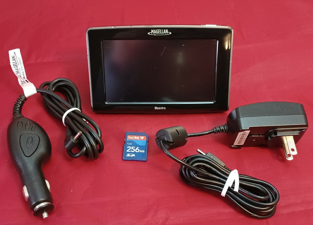 Magellan Maestro 5310 5″ GPS w/AC and DC power *FOR PARTS, See Description* -P1