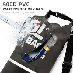 Waterproof Dry Bag for Women and Men,10L Roll Top Lightweight Storage Bag