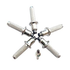 5Pcs Replacement Rod Alpenstocks Tip Trekking Poles Tip Universal Trekking Poles
