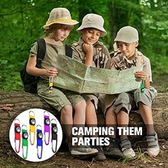 Compass for Kids Bulk Mini Compass Keychain for Classroom, Hiking, Survival 36