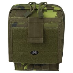 MFH Map Case MOLLE Document Pouch Organiser Multipurpose Czech Woodland Camo