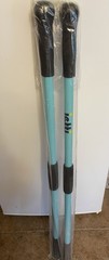 Jetti Weighted Walking Poles Sky Blue Set of 2 New with Bag Size Small 41.5”