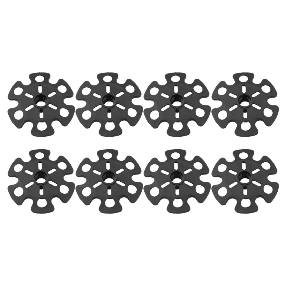 8PCS Climbing Trekking Pole Tips Disk Walking Stick Baskets Outdoor