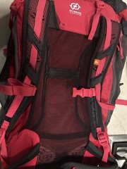 decathlon quechua Pink/black Hiking Backpack, Forclaz 30 Air, No Wear