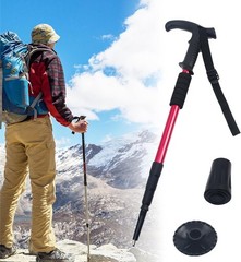 Ergonomic Trekking Pole with Adjustable Wrist Strap – Ideal for Mountaineering