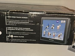 Plenio VXA-2100 7-inch Wide Touch Screen GPS Navigation System NIB