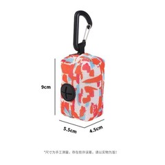 Lightweight Camping Storage Bag Dispenser with Zipper for Backpack 9×4.5×5.5cm
