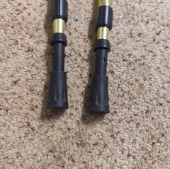 Mountainsmith Rambler 7075 Aluminum Trekking Poles Twist Lock Citron Green Pair
