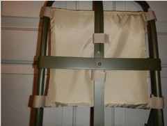 Custom Padded Ruck Back Pad (FITS: USGI ALICE Frame / MALICE Frame) COYOTE