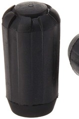 BLACK DIAMOND Trekking Pole Tip One Size, Rubber Protectors
