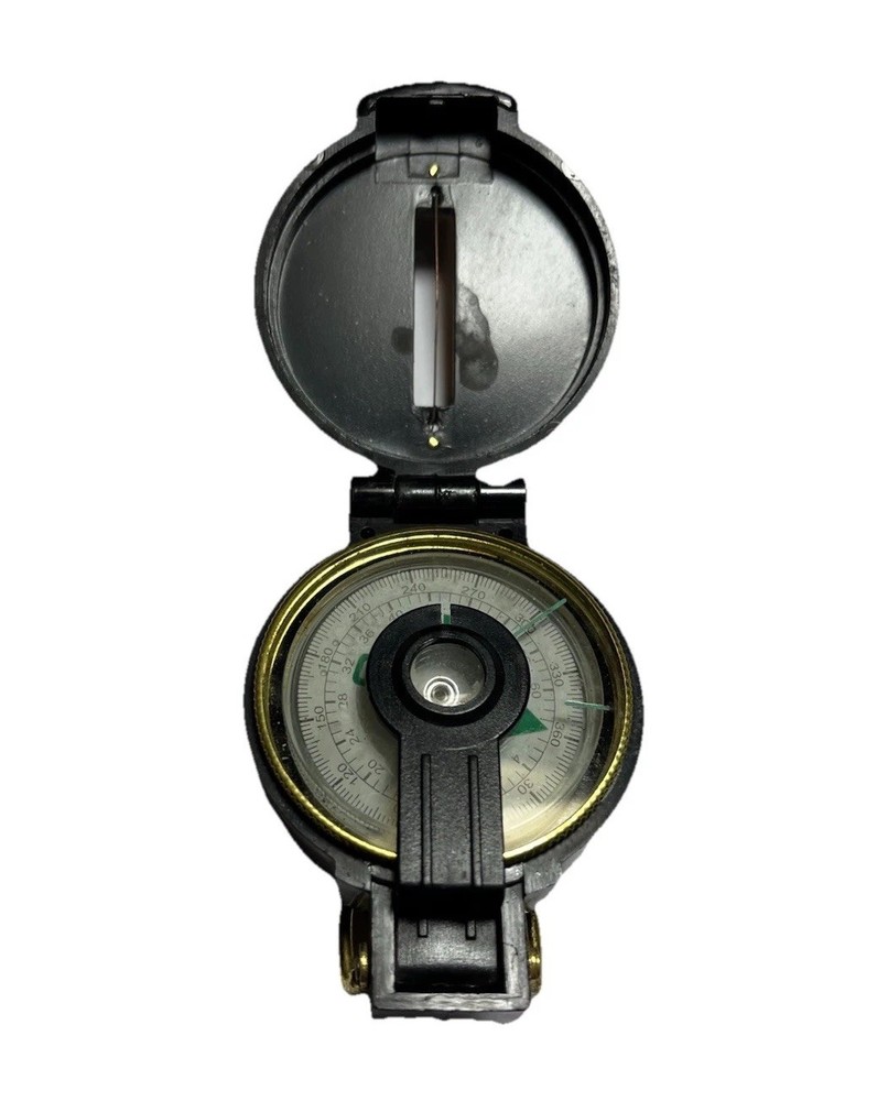 Engineer compass Lensatic Orienteering Navigation Survival Military Liquid Level