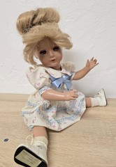 Toy Doll Celluloid Schildkröt Doll 44 cm Collector’s Original Sleeping Eyes