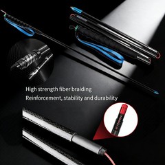 Ultralight Carbon Fiber Trekking Poles 2-Pack – Foldable, Fixed Length, Quick Lo