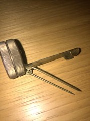 Vintage Pin On Compass for parts or repair