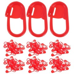 6 Pcs Trekking Pole Clip External Lock for Walking Sticks Hiking Poles Buckle