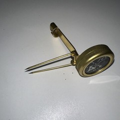 Vintage Brass Pin – Belt Compass Japan