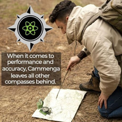 Cammenga 3HCS Official US Miltary Lensatic Compass