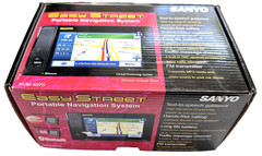 BRAND NEW Open Box Sanyo Easy Street NVM-4070 Automotive Hiking GPS
