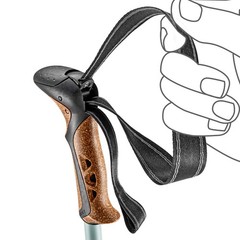 Leki Khumbu Lite AS Trekking Poles Hiking Poles Art. 65621561S Vario 100 – 135 cm