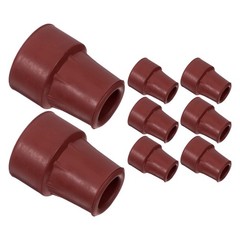 8 Pcs Rubberhiking Canes Tip Rubberwalking Stick Sticks Ends Tips