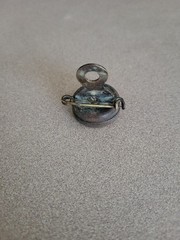 Vintage 1950’s Compass Marbles Gladstone Lapel Pin Hunting, Hiking RARE
