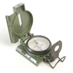 Cammenga CG27 Phosphorescent Lensatic Compass Olive Drab – Northern Hemisphere