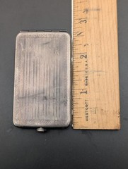 Antique 1926 Timekumpas Pocket Sundial Compass James Doran Solid Silver Tested