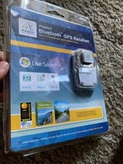 Pharos Bluetooth GPS Receiver for Live Search and your mobile device NIB PT120