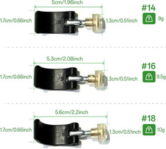 Trekking Pole Lock Replacement Clips, Quick Flip Clamps for Hiking Poles, Extern