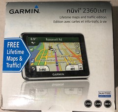 Garmin Nuvi 2360 GPS Set USA CAN MEX GTM26 Traffic Receiver Window Mount Bundle