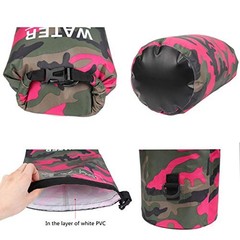 Waterproof Dry Bag 2L//10L/1/20L/30L, Roll Top Sack Keeps Gear Dry 5L Rose red