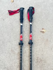 Croosie Outdoors Aluminum Trekking Poles 105-135CM .. 5U