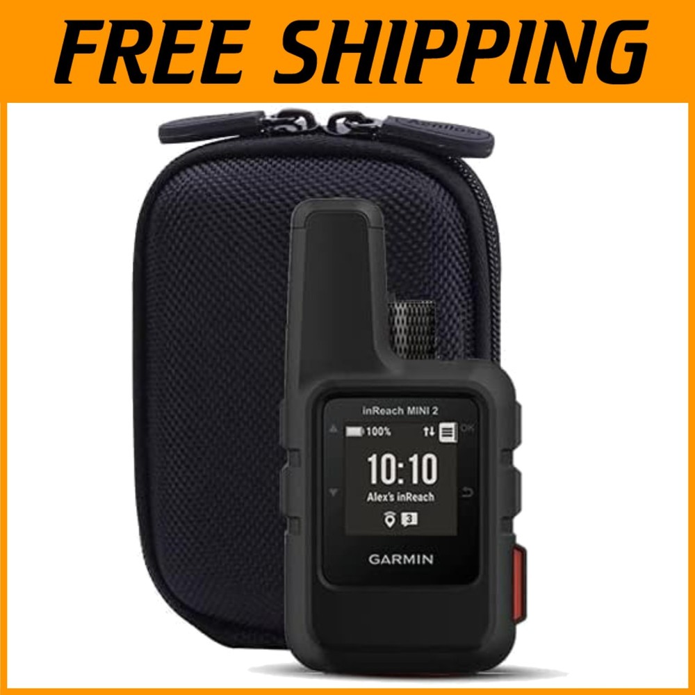 Black Protective Case for Garmin Inreach Mini 3 Plus*-~