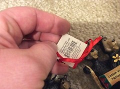 Lot of 2 Lassen Volcanic National Park California Christmas Tree Ornaments Bears