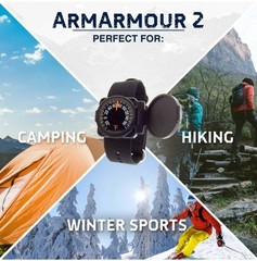 Sun Company ArmArmour 2 – Shielded Wrist Thermometer & Rugged Tactical Strap