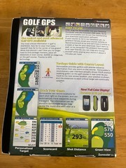 Sonocaddie Golf GPS V300 Range Finder – Needs Battery