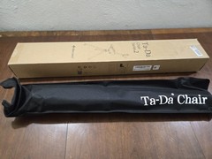 STEP2GOLD Ta-Da Chair Series 2 Portable Trekking Hiking Pole – 32.2″ Blue
