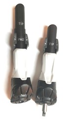Leki Smart Tip V2 – 2.0 Komplettspitze – 1 Paire – Noir/Blanc