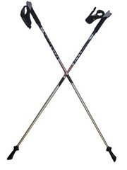 Leki Nordic Walking Speed Pacer Vario HM Carbon Adjustable Poles Silver 115cm
