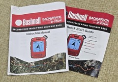 NEW Bushnell Backtrack GPS D-Tour Handheld GPS Unit 360300 Compass Altimeter