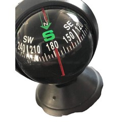 Car Compass Ball Dash Mount Adjustable Compass Ball for Marine Boat Truck