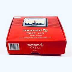 TomTom One 125 GPS Car Navigation System w/ 3.5″ Touchscreen – NEW OPEN BOX!