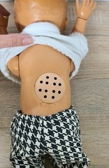 Celluloid celluloid doll doll Ewergreen 9916 38 cm collector RARE