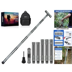 All-in-One Survival Hiking Stick – Adjustable to 43.5 Inches, Lightweight Design