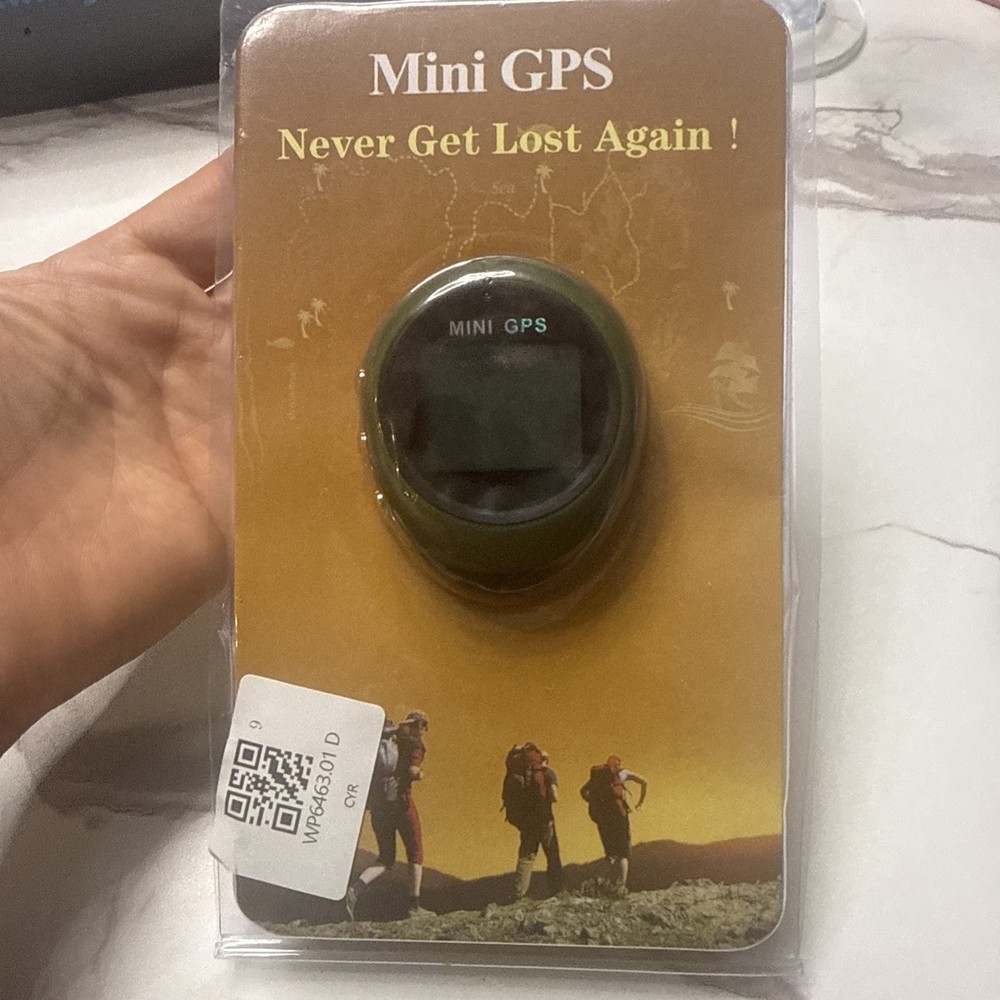 Mini GPS Mountaineering Recorder, Portable Mini GPS Guide PG03 for Altitude