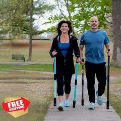 jetti Weighted Walking Stick XL Black