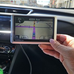 Garmin Nuvi 1450 LMT Touch Screen GPS Lifetime Maps Car Charger Tested READ