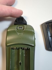 Garmin eTrex Venture HC High Sensitivity GPS Receiver Handheld Green w/ case