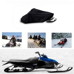 Waterproof Outdoor Snowmobile Cover Double Layer PVC Coating Dustproof