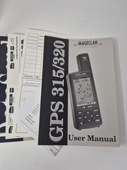 MAGELLAN GPS 315 Portable GPS Navigator Hiking Camping FOR PARTS/NOT WORKING